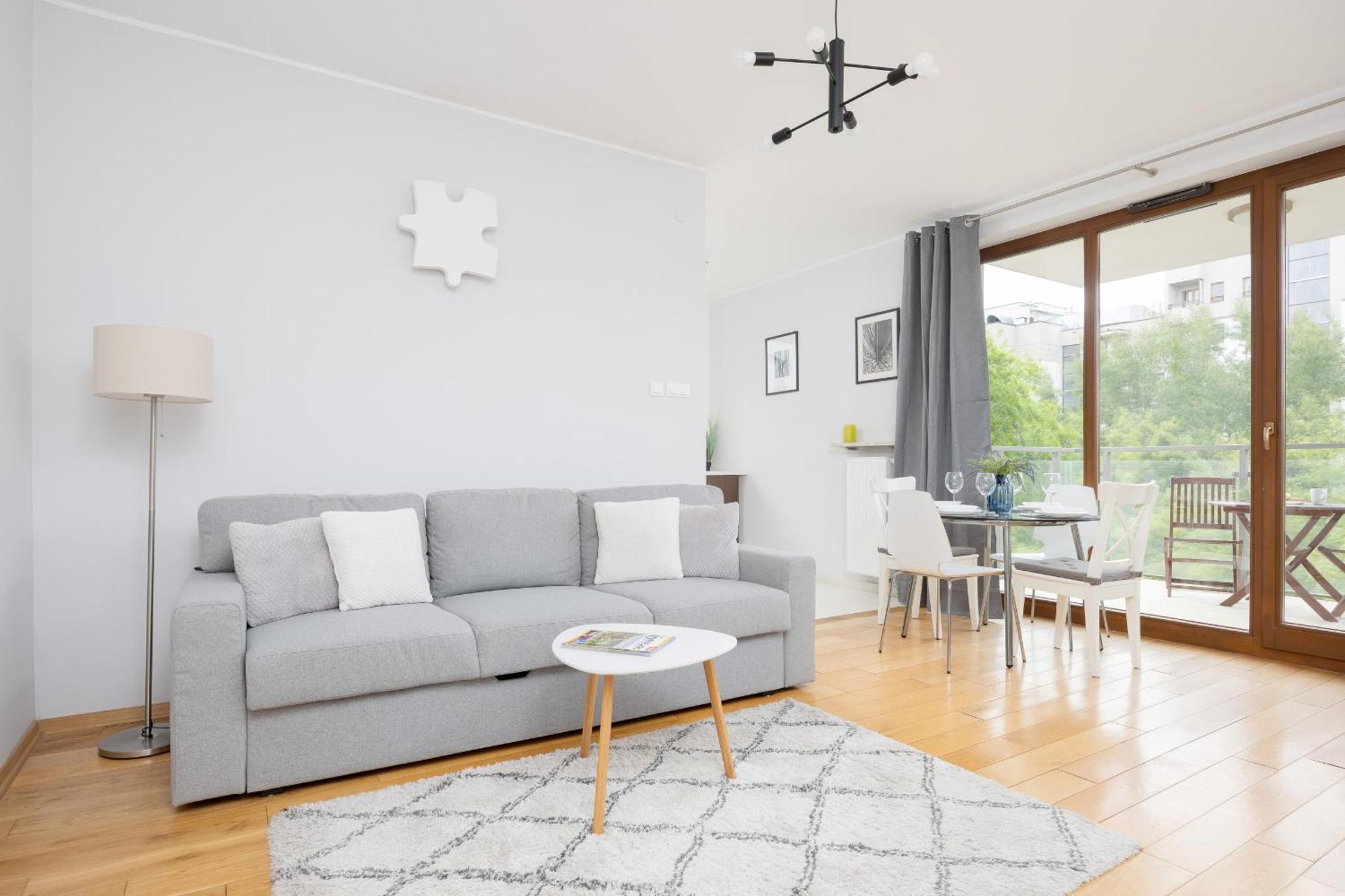 City Apartment With Parking Near Metro Mlociny By Noclegi Renters Varsavia Esterno foto